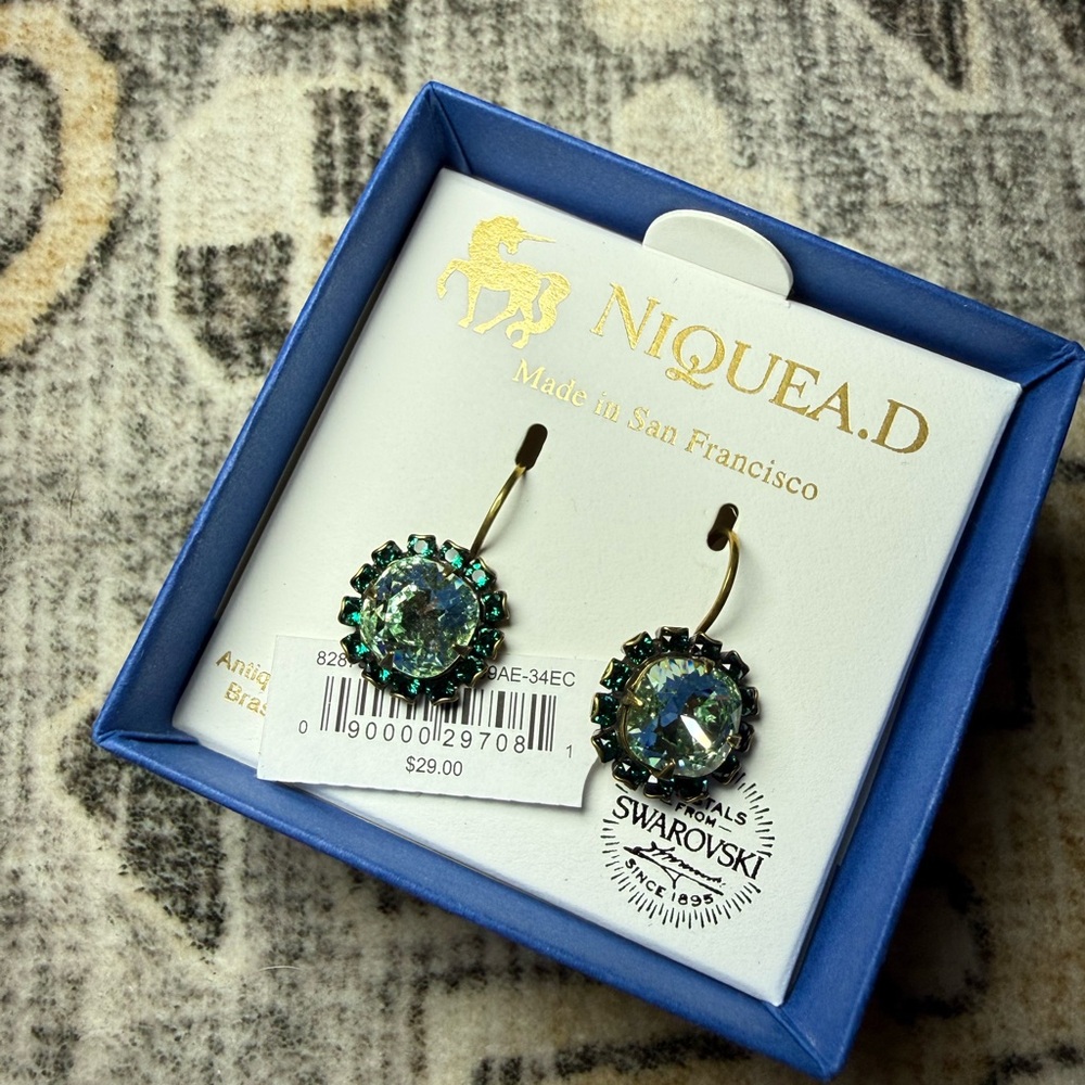 Crystal Drop Earrings